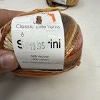 Lot Of 10 Santorini Classic Elite Yarns 2189 125 Yards Viscose Cotton 50g Ribbon
