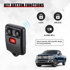 2pcs Keyless Entry Car Key Remote Control Fob For Ford F150 F250 F350 E150 Focus