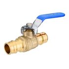 Efield Pex-a Expansion Ball Valve 1 To100 Pack 1  1 2   3 4  Blue Level lf Brass