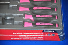 Snap-on New Ships Free 6 Piece Combo Instinct Pink Soft Grip Screwdriver Set