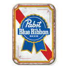 Pabst Blue Ribbon Beer Label Magnet  2 5  X 3 5  