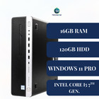 Hp Desktop Pc Computer Core I5 Ssd Dual 22  Lcds Wifi Bluetooth Windows 11 Pro