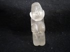 Ancient Chinese 11 14s Longshan Culture Quartz  rock Crystal  Statue Of A God