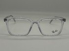 New Ray Ban Rb 7239 2001 Trans Parent Eyeglasses Frame Rx 54-18
