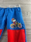 Vtg Peanuts Sweatpants Size 3t Red blue Snoopy Jogger Lounge Pants Graphic