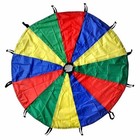  Kids Play Parachute Rainbow Parachute Toy Tent Game For Children 12 Feet