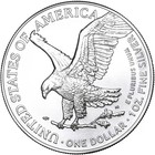 2023 American Silver Eagle  1 Coin 1 Oz  999 Fine Silver Bu    