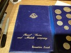 Rare 1949-1957 Israel 18 Coin Mint Set Two Silver Coins 50    Original Box