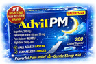Advil Pm Pain Reliever nighttime Sleep Aid  200 Caplets  Fast Ship