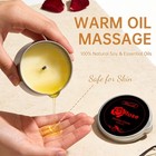 Evoduck 3 Pack Massage Oil Candle Gift Set 2oz Soy Wax Lotion Body Oil Couples