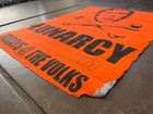Rare 90s The Lunarcy Soundsystem   The Volks Ronald Reagan Punk Flyer