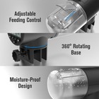 Automatic Fish Feeder Aquarium 7-14 Day Timer Battery Auto Dispenser Large Tank