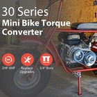 212cc Torque Converter 6 5 3 4  Go Kart Mini Bike Comet Clutch 10t 40 41 