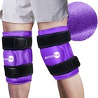 Reusable Gel Ice Pack For Knee Pain Relief - Cold Compress For Injuries  Swellin