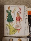 Vintage 40s To 60s Sewing Patterns Incomplete Advance Vogue Mccall s Simplicity 