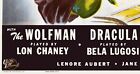 Abbott And Costello Meet Frankenstein  1948  - 6 Sheet Movie Poster - Huge   