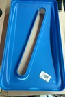 Rcp270388be  Rubbermaid 2703 Blue Paper Recycling Top  Slim Jim Waste Containers