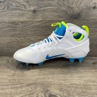 Nike Huarache 9 Elite Mid Lax Se Lacrosse Cleats Men s Size 8 5 White Fv6149-100