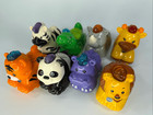 Vtech Go Go Smart Animals Wheels Lights   Sounds Lot Of 8 Zebra Hippo Lion Zoo