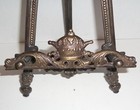Vintage Bronze Tone Metal Book Stand Bible Holder Easel 16    H