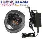 10x Quick Charger For Xts2250 Xts2500 Xts3000 Xts5000 Ht1000 Two Way Radio