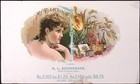 C1890s  O l  Schwencke My Darling Sample Cigar Label 6x10 