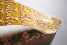 Yuzen Washi Chiyogami 25 x38      Cranes   Peonies  tsuru To Botan      Kyoto