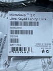 Kensington Microsaver Black 2 0 Keyed Ultra Laptop Lock 6ft Steel Cable K84432ww