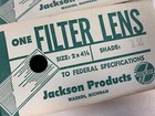 Nos Lot Of 21 Pcs Jackson Welding Lens Filter Plates 2    X 4-1 4    Shade 12 P3-6