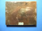 Vintage Metal Lucky Strike Flat Thirties Cigarette Holder Advertising Tin Box  4
