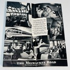 Vtg The Milwaukee Road Railroad Notes Trail Of Olympian Hiawatha Colombian Train