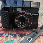 Vintage Canon Sure Shot Cafs 38mm 1 2 8 Auto Focus Film Camera Working