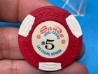  5            sands            las Vegas Nevada Casino Chip         classic          z-4600