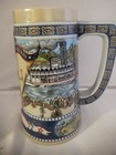 Vintage 1989 Miller High Life Beer Stein Fourth In Series River Steamer Cui