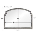 Uttermost 12880 Via Della Silver Mirror