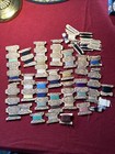 Antique Magic Match Cut Spools Lot Thread Card Stock Cardboard Sewing Vintage