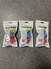 Kiddikap-no Spill Silicone Bottle Top Spout  3 3 Pack Bundle  red  Blue  Green 