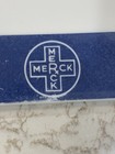   Rare   Vintage Merck  Porcelain Pill Tile Slab Pharmacy Apothecary Free Ship