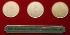 1983 Football Sports Schedule Token  Coin Set  Afl