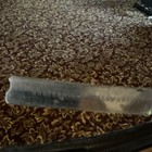 Vintage Folding Straight Shaving Razor  Black Handle  Markings Visible