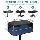 Knee Scooter Cushion Cover - Soft And Comfortable Knee Scooter Pad With Black
