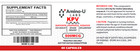 Amino-u Labs Kpv  500mcg Capsules 60ct 3rd Party Laboratory Tested