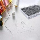2000pcs Straight Pins For Crafts  Sewing Pins For Fabric Dressmaker Pins 1 Inch