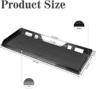 Universal Quick Tach Mount Plate Attachment 1 4  Thick Skid Steer Loader