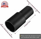 Honoson 2 Pieces Cleaner Adapter 35mm  1-3 8 Inch  To 32 Mm  1-1 4 Inch  For Inn