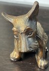 Vintage Bronze Cast Scottish Terrier 3   