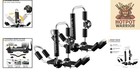 4-in-1 Universal Kayak Roof Rack  Lightweight Aluminum  Easy To Mount   Store