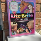 Lite Brite Refill Picture Sheets New And Used Vintage 1986