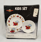 Bialosky Bear   Friends Kids Dinnerware Set Plate Bowl Cup 1985 New - Sealed