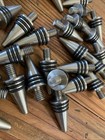 Woodturning Bottle Stopper Cone Tip Stainless Steel Wine Cork Lot 21 Pc